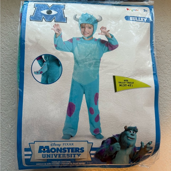 Sulley Kids Costume - 3T-4T - Picture 1 of 4